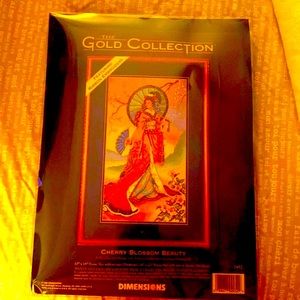 Needlepoint “Cherry Blossom Beauty” by Dimensions